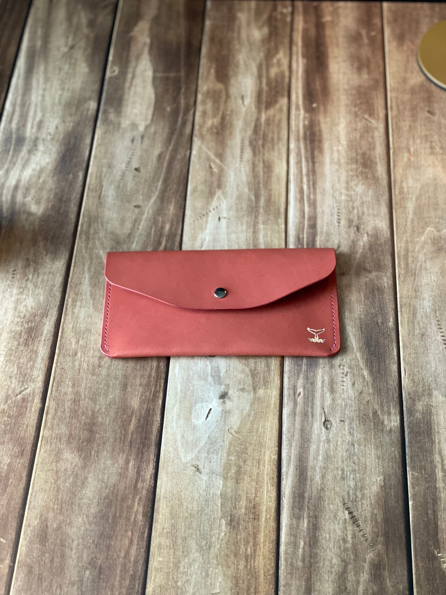 Envelope Wallet - Coral