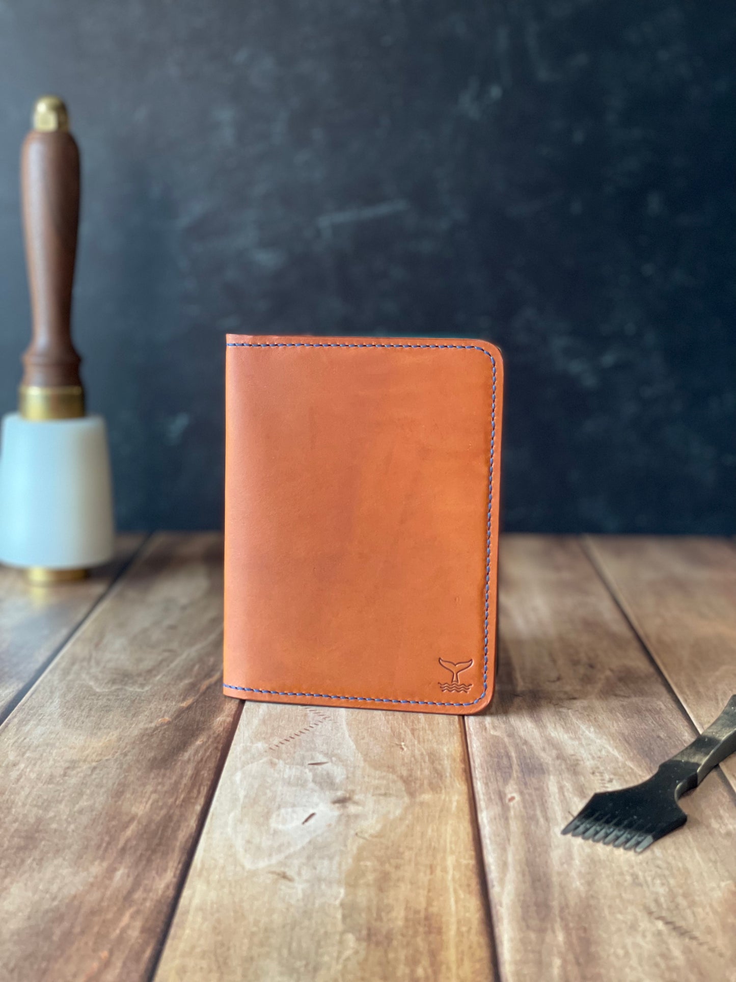 Passport Cover - Olmo/Turquoise