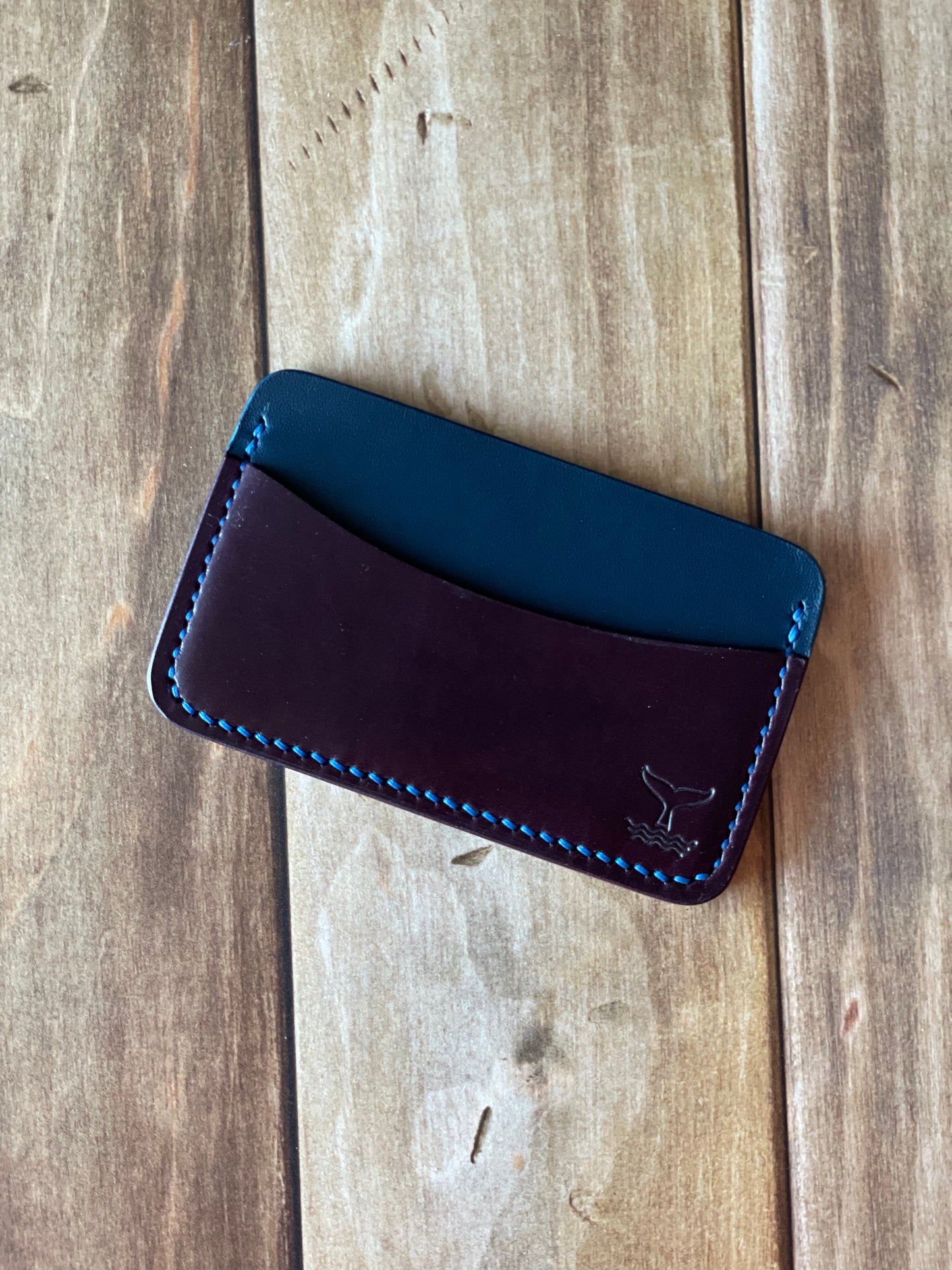 Cardholder - Violet & Blue