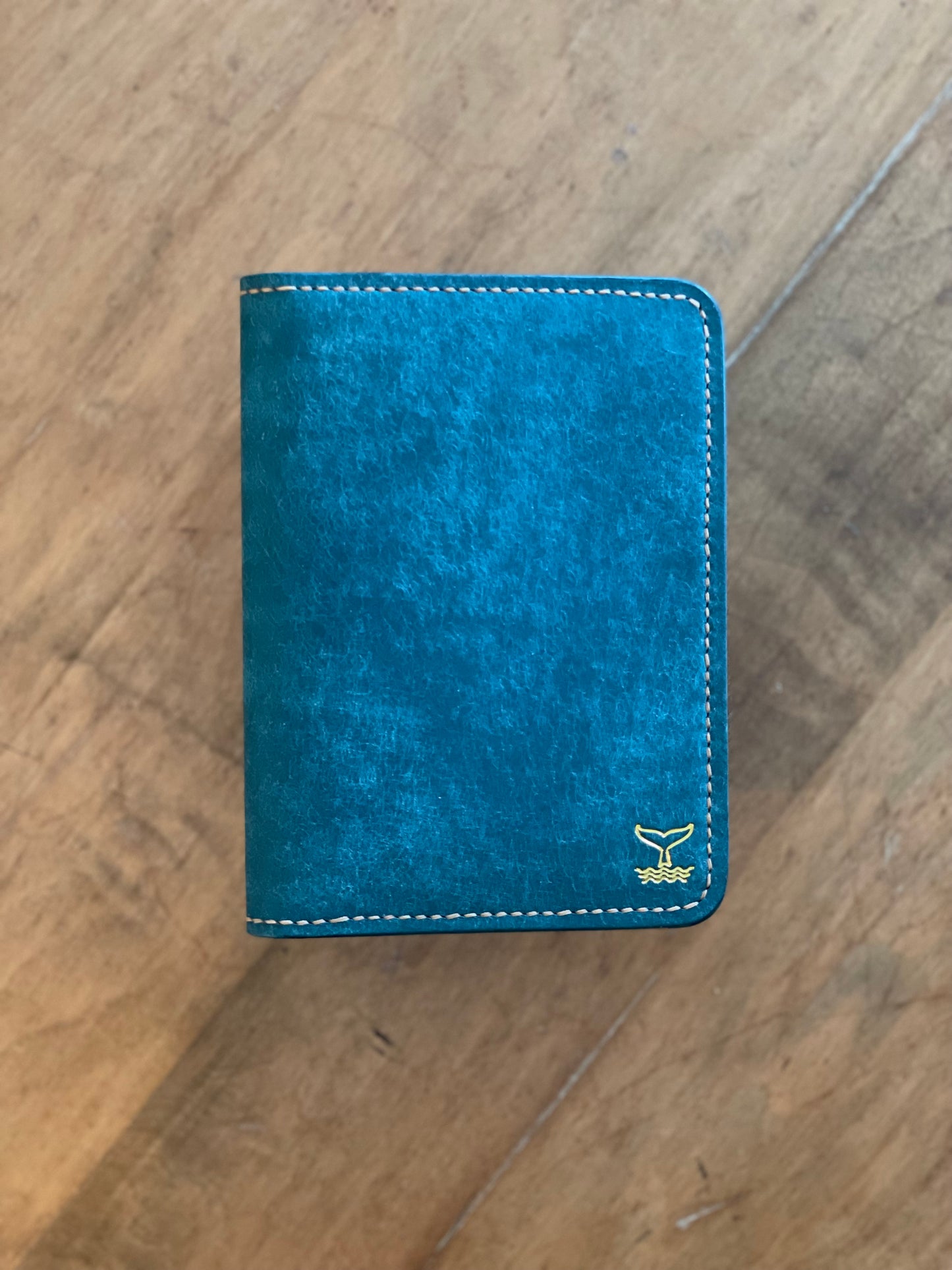 Passport Cover (Turquoise/Whiskey)