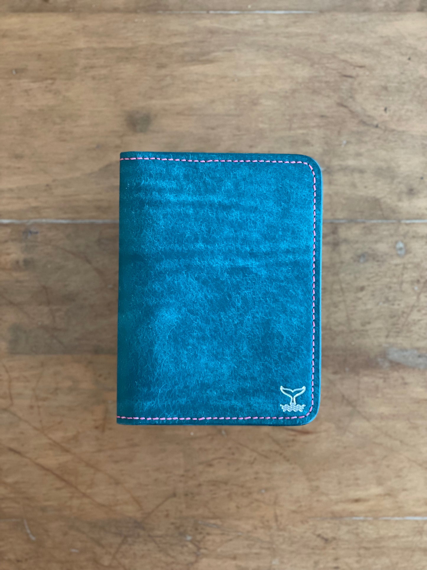 Passport Cover (Turquoise/Coral)